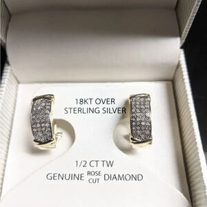 Victoria Townsend 18KT Sterling Silver Earrings